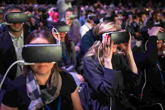 为三星的装备VR制作VR世界，用Qualcomm Dev套件