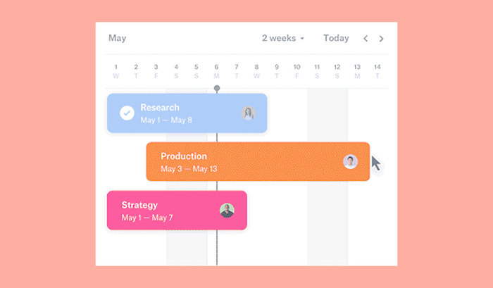 Dropbox纸为团队项目规划添加时间表