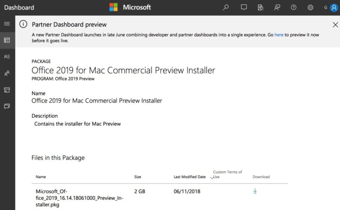 Microsoft预览Office 2019 for Mac