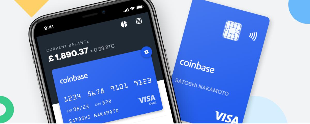 Visa和Coinbase团队创建加密支持的借记卡